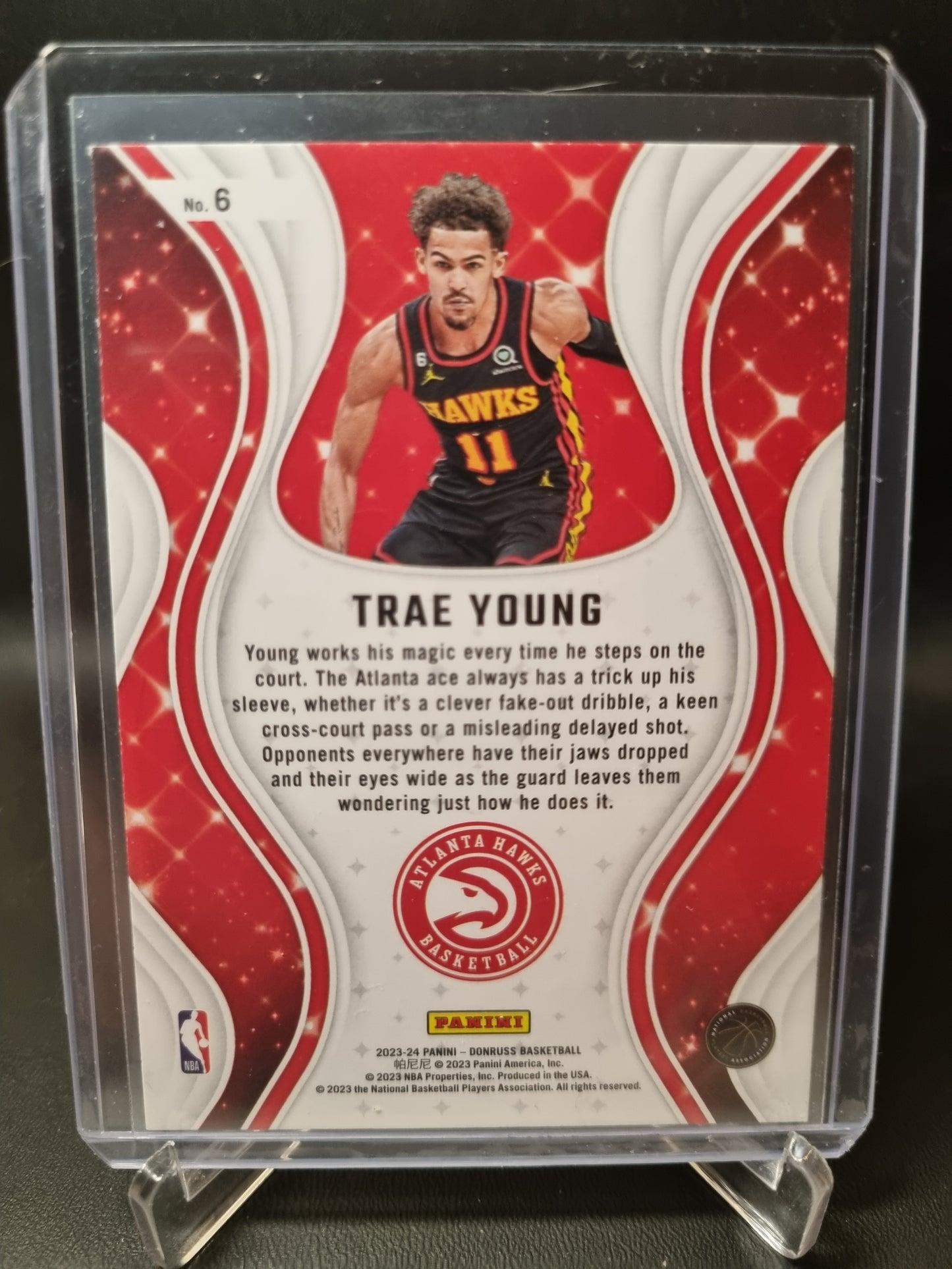 2023-24 Panini Donruss #6 Trae Young Magicians