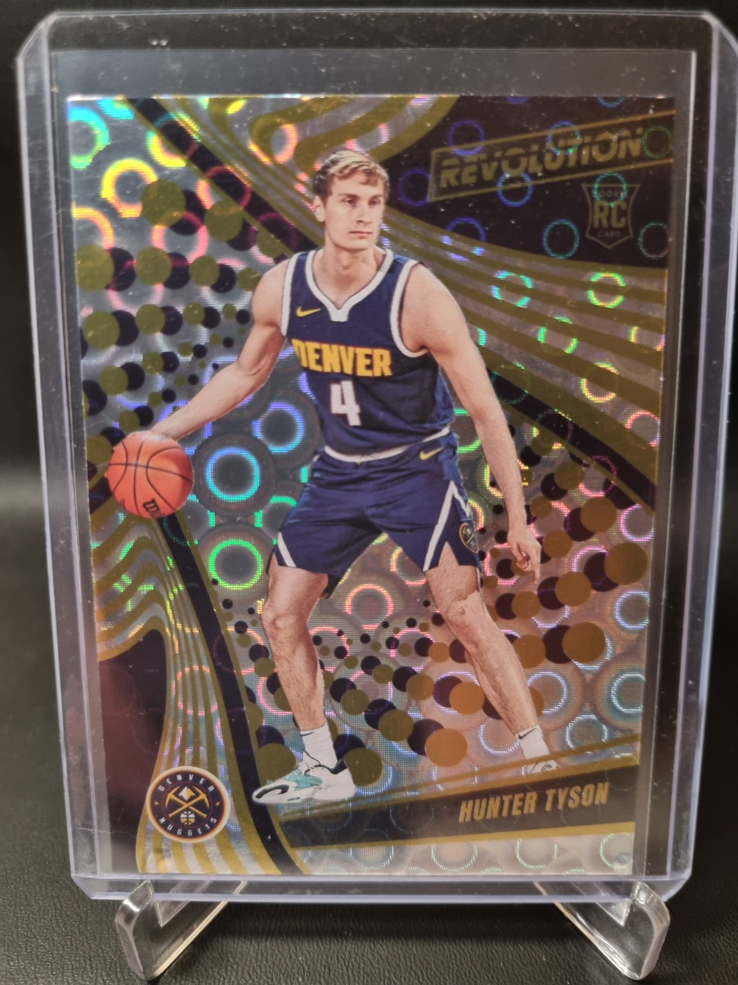 2023-24 Panini Revolution #137 Hunter Tyson Rookie Card