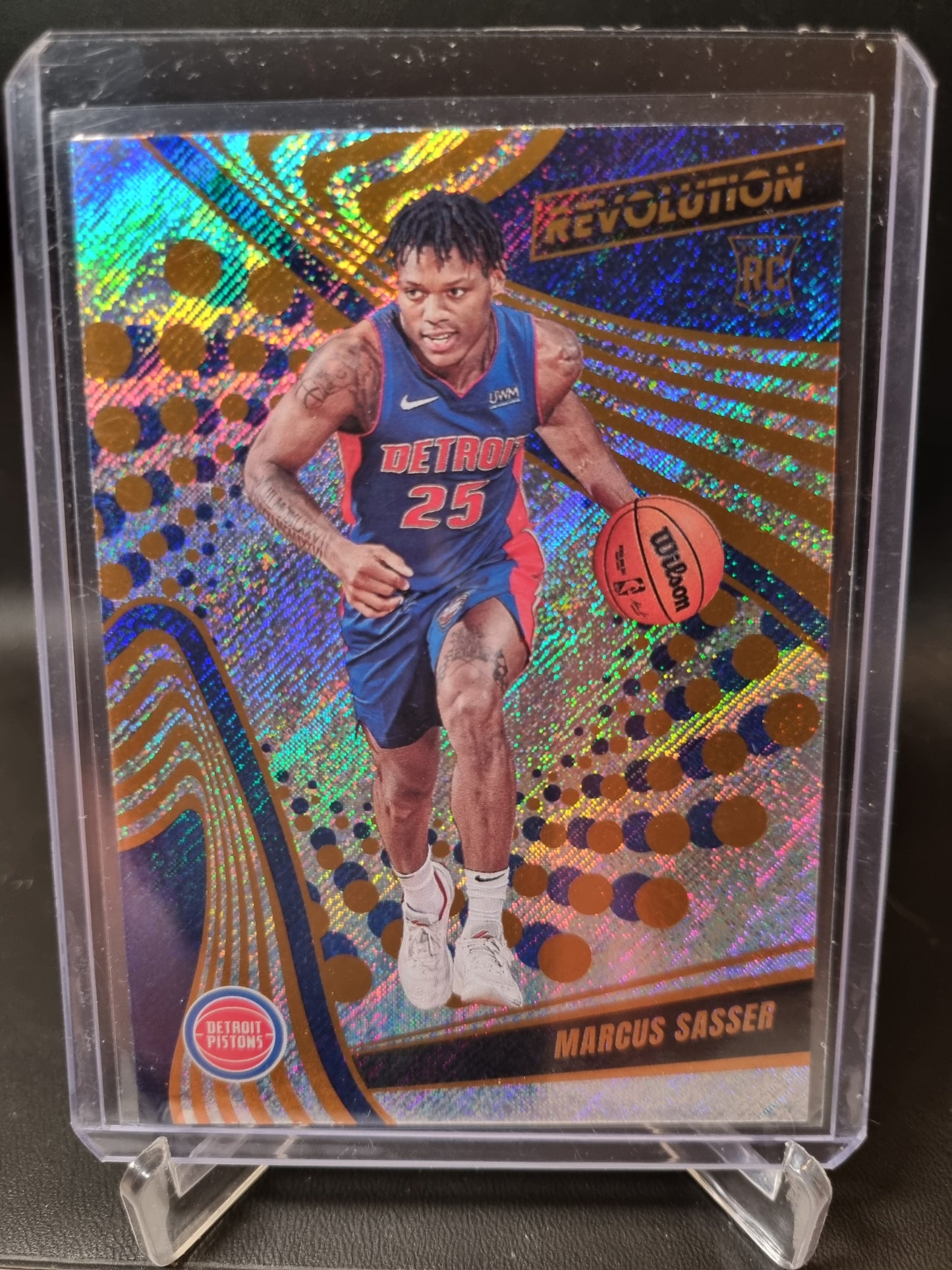 2023-24 Panini Revolution #126 Marcus Sasser Rookie Card