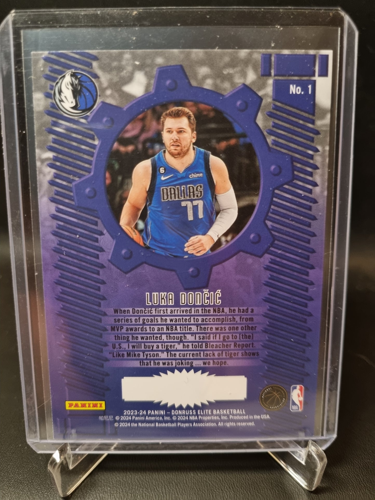 2023-24 Panini Donruss Elite #1 Luka Doncic Craftsmen