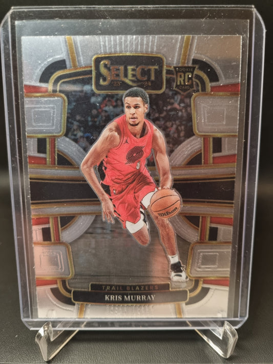 2023-24 Panini Select #91 Kris Murray Rookie Card Concourse