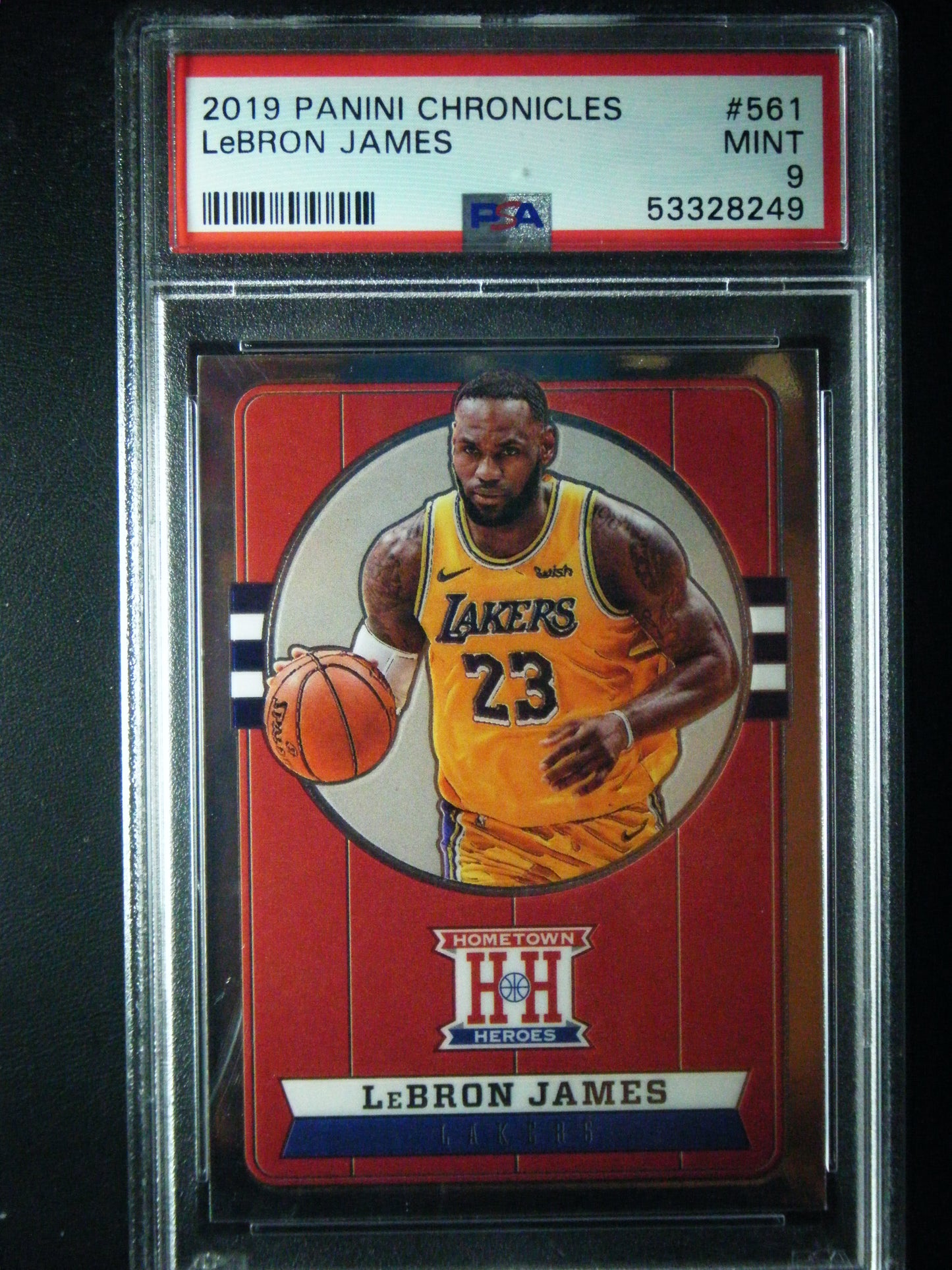 Lebron James Panini Chronicles PSA 9 Mint