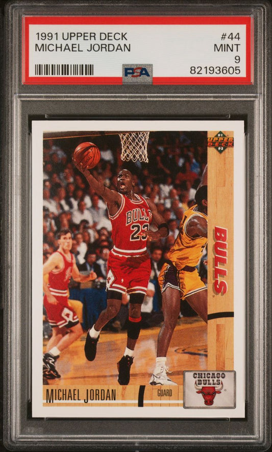 1991 Upper Deck #44 Michael Jordan PSA 9 Mint