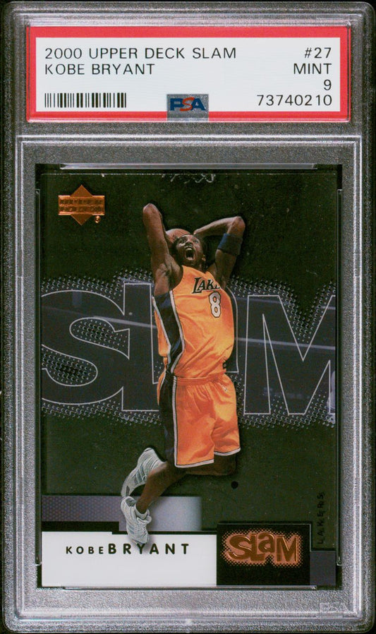 2000 Upper Deck Kobe Bryant Slam PSA 9 Mint