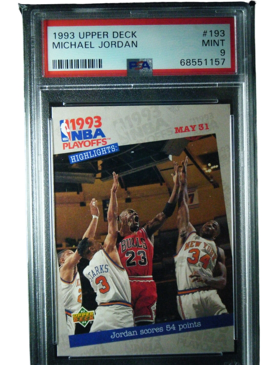 Michael Jordan 1993 Upper Deck PSA 9 Mint