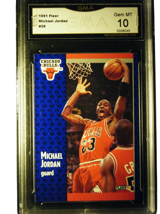 Michael Jordan 1991 Fleer GMA 10 Gem Mint