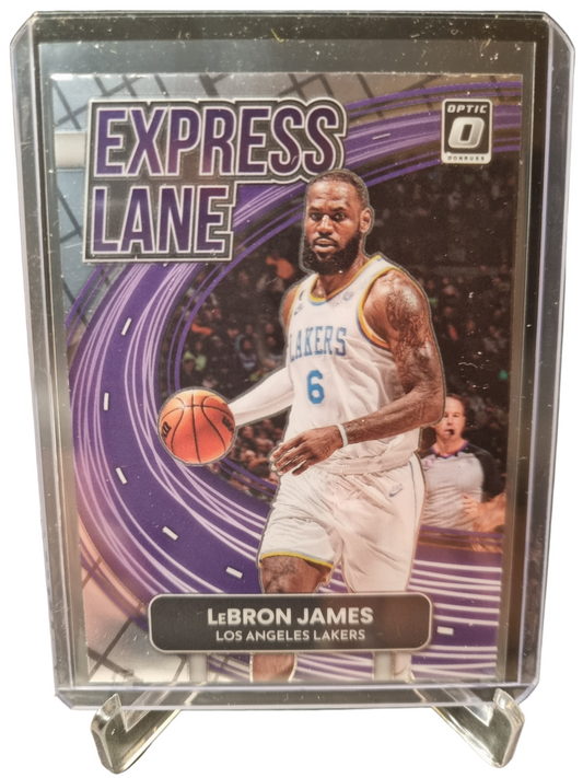 2022-23 Panini Donruss Optic #4 Lebron James Express Lane