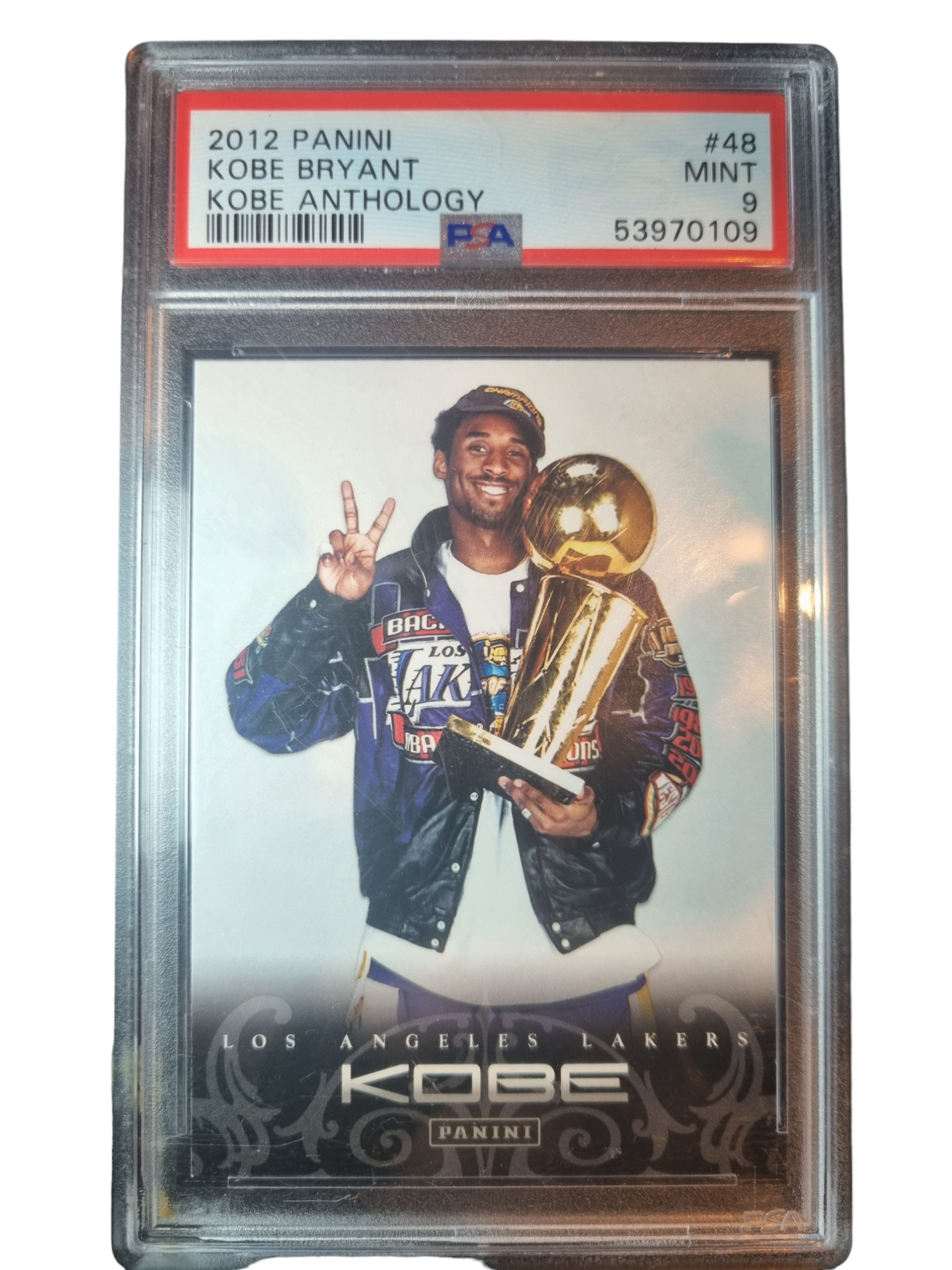 2012 Panini Kobe Bryant Kobe Anthology #48 PSA 9 Mint