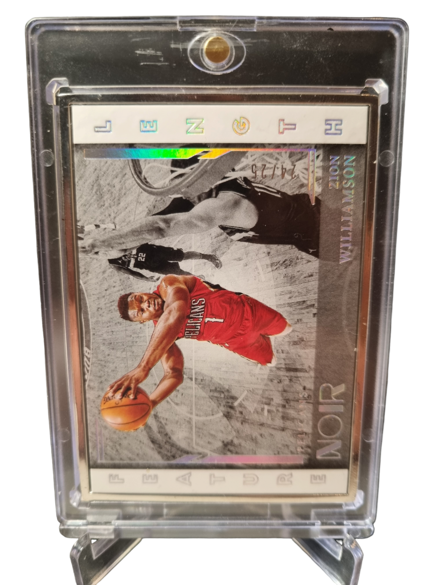 2021-22 Panini Noir #259 Zion Williamson Feature Length Metal Frame 24/25