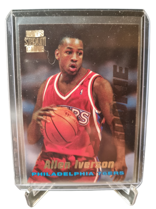 1996-97 Topps Stadium Club #R1 Allen Iverson Rookie Card