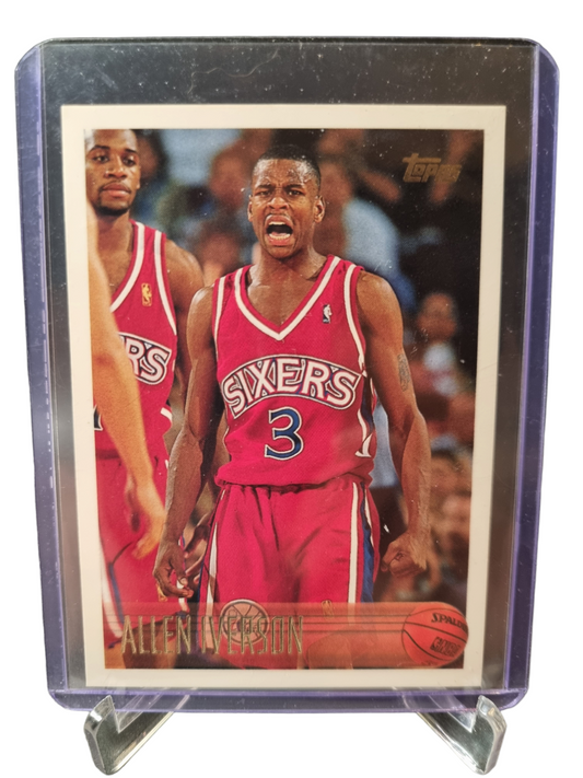 1996-97 Sky Topps #171 Allen Iverson Rookie Card