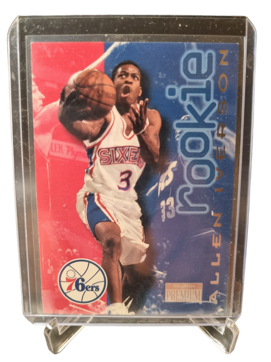 1996-97 Sky Box Premium #216 Allen Iverson Rookie Card