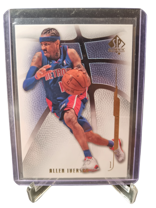 2008-09 NBA SP Authentic #61 Allen Iverson