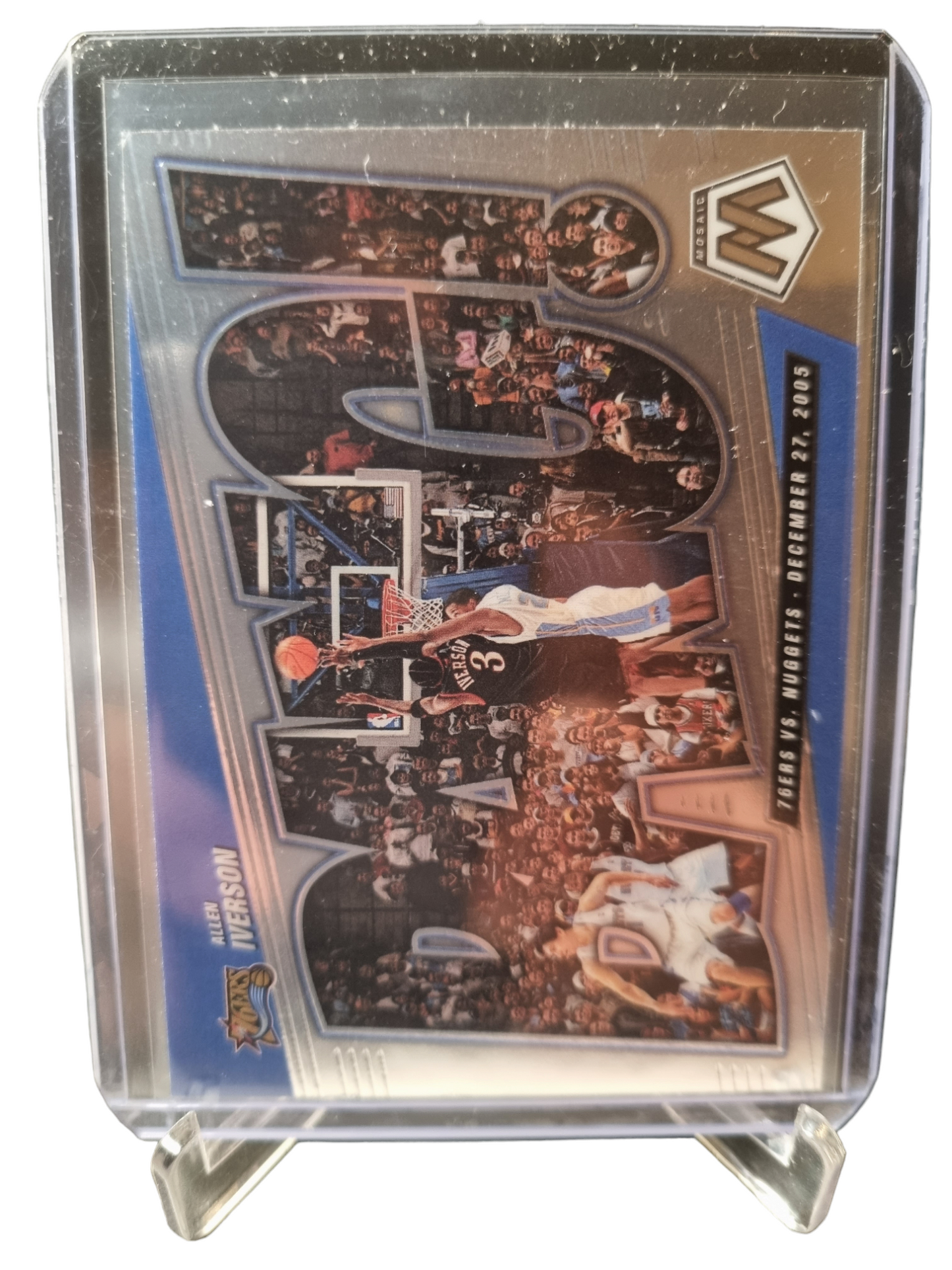 2021-22 Panini Mosaic #11 Allen Iverson Bang