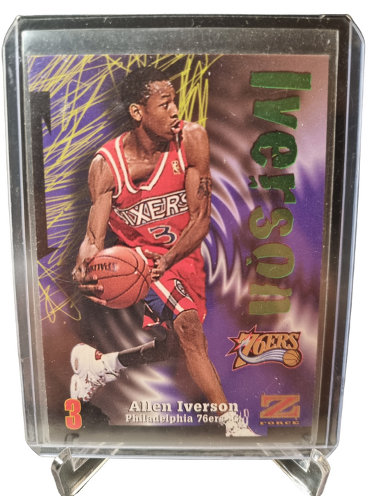 1997-98 Sky Box #100 Allen Iverson Z Force