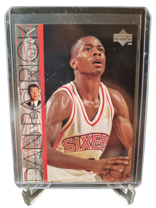 1996-97 Upper Deck #350 Allen Iverson Rookie Card From Way Down Town