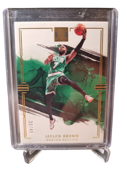 2022-23 Panini Impeccable #3 Jaylen Brown 30/49