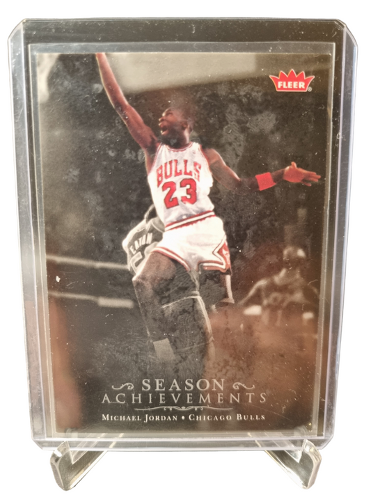 2007-08 Fleer #SH19 Michael Jordan Season Achievements