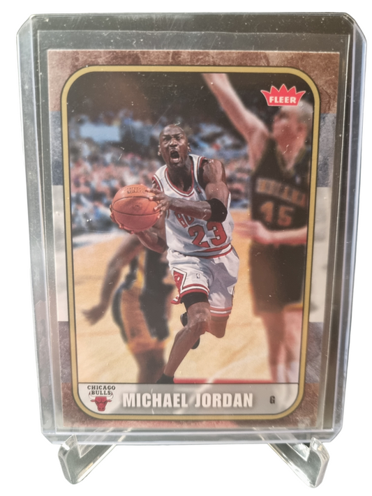 2007-08 Fleer #82 Michael Jordan