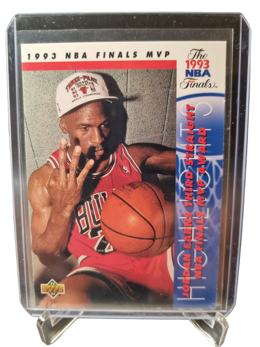 1993 Upper Deck #204 Michael Jordan NBA Finals MVP