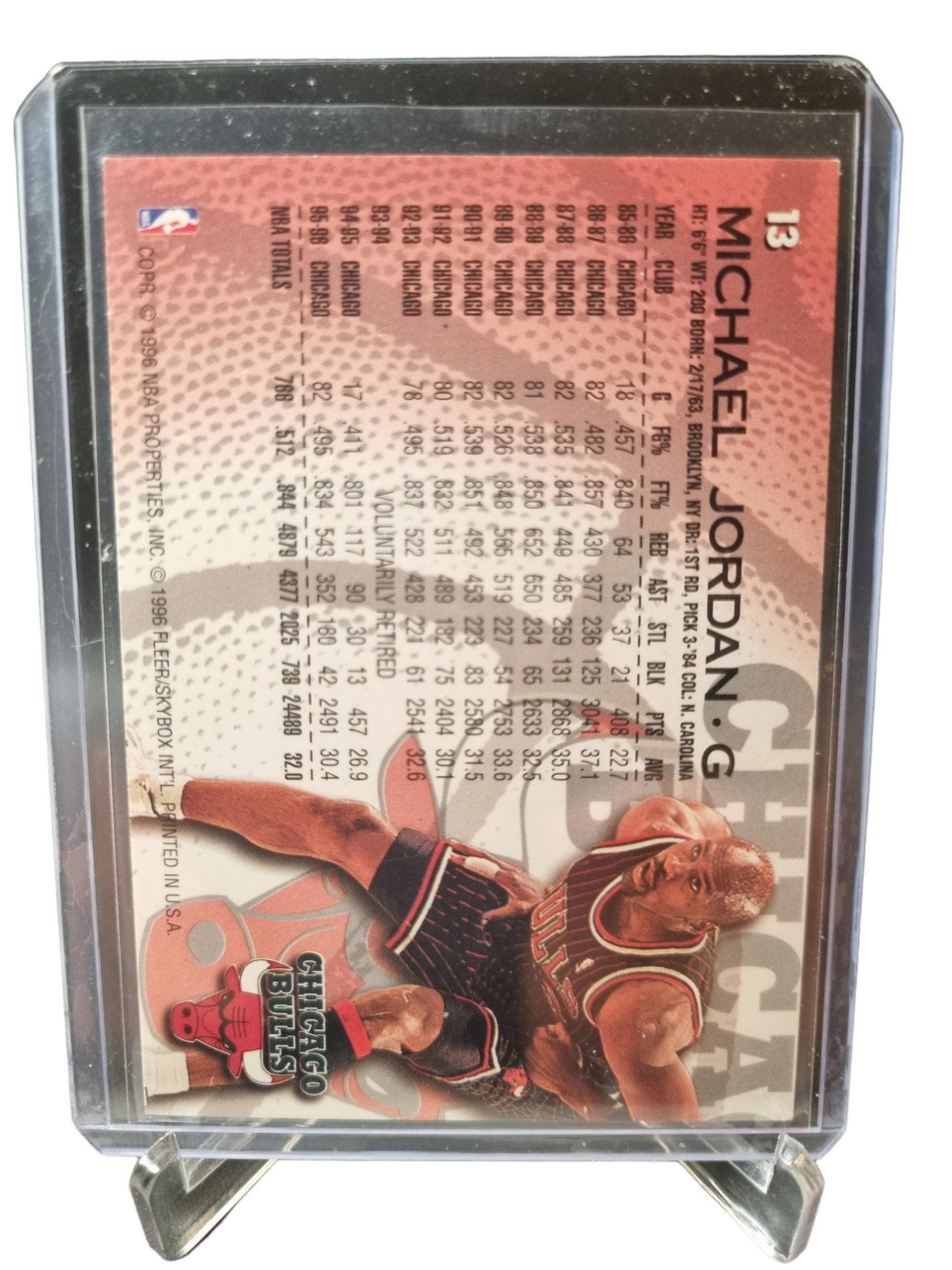 1996-97 Fleer/Sky Box #13 Michael Jordan