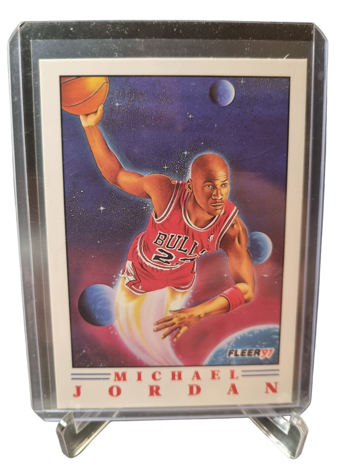 1991 Fleer #2 of 6 Michael Jordan Fleer 97 Illustrations