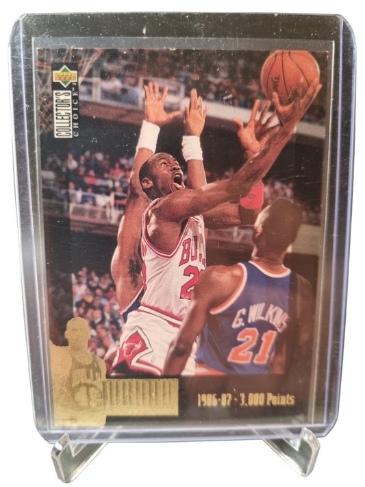 1995 Upper Deck #JC2 Michael Jordan 1986-87 3000 Points