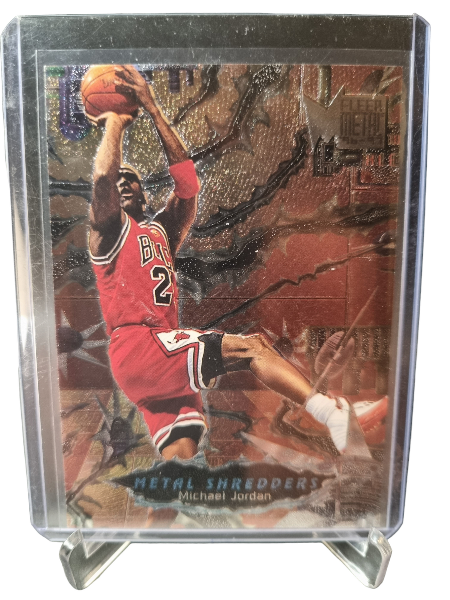 1996-97 Fleer Metal #241 Michael Jordan Metal Shredders