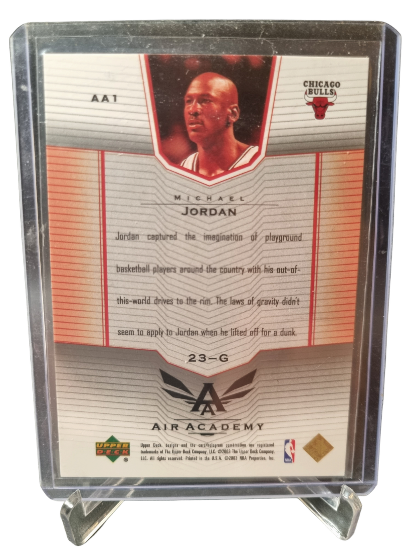 2003 Upper Deck #AA1 Michael Jordan Air Academy