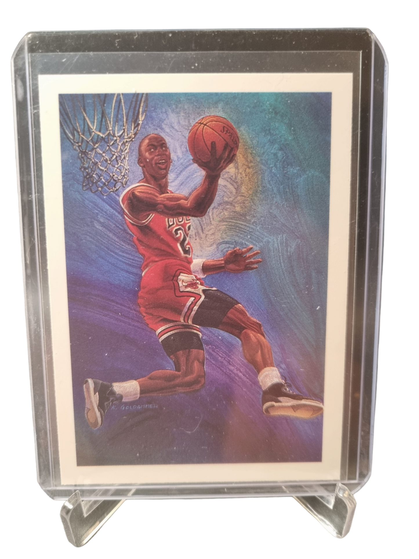 1990 Hoops #358 Michael Jordan Chicago Bulls Checklist