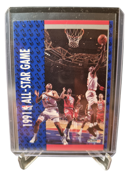 1991 Fleer #238 Michael Jordan 1991 All-Star Game Unforgettable