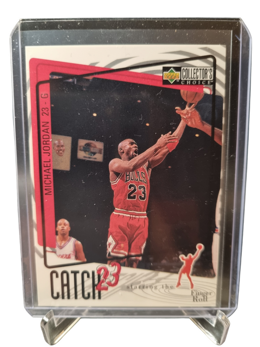 1997 Upper Deck #187 Michael Jordan Catch 23 Finger Roll