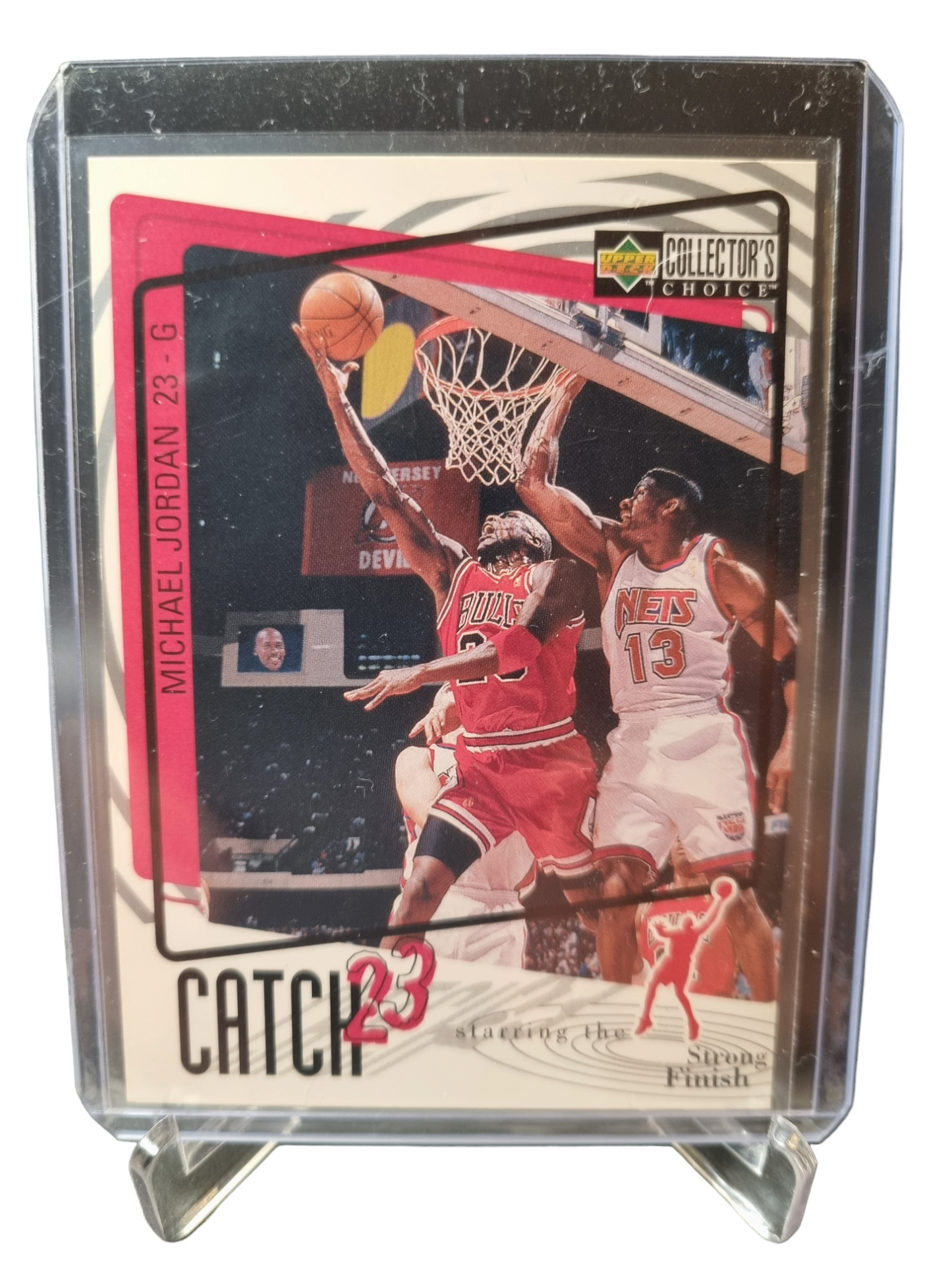 1997 Upper Deck #194 Michael Jordan Catch 23 Strong Finish