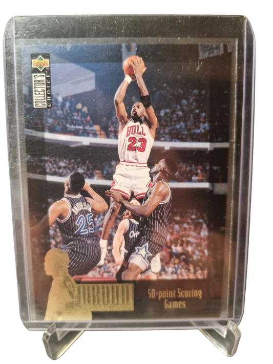 1995 Upper Deck #JC10 Michael Jordan 50 Point Scoring Games