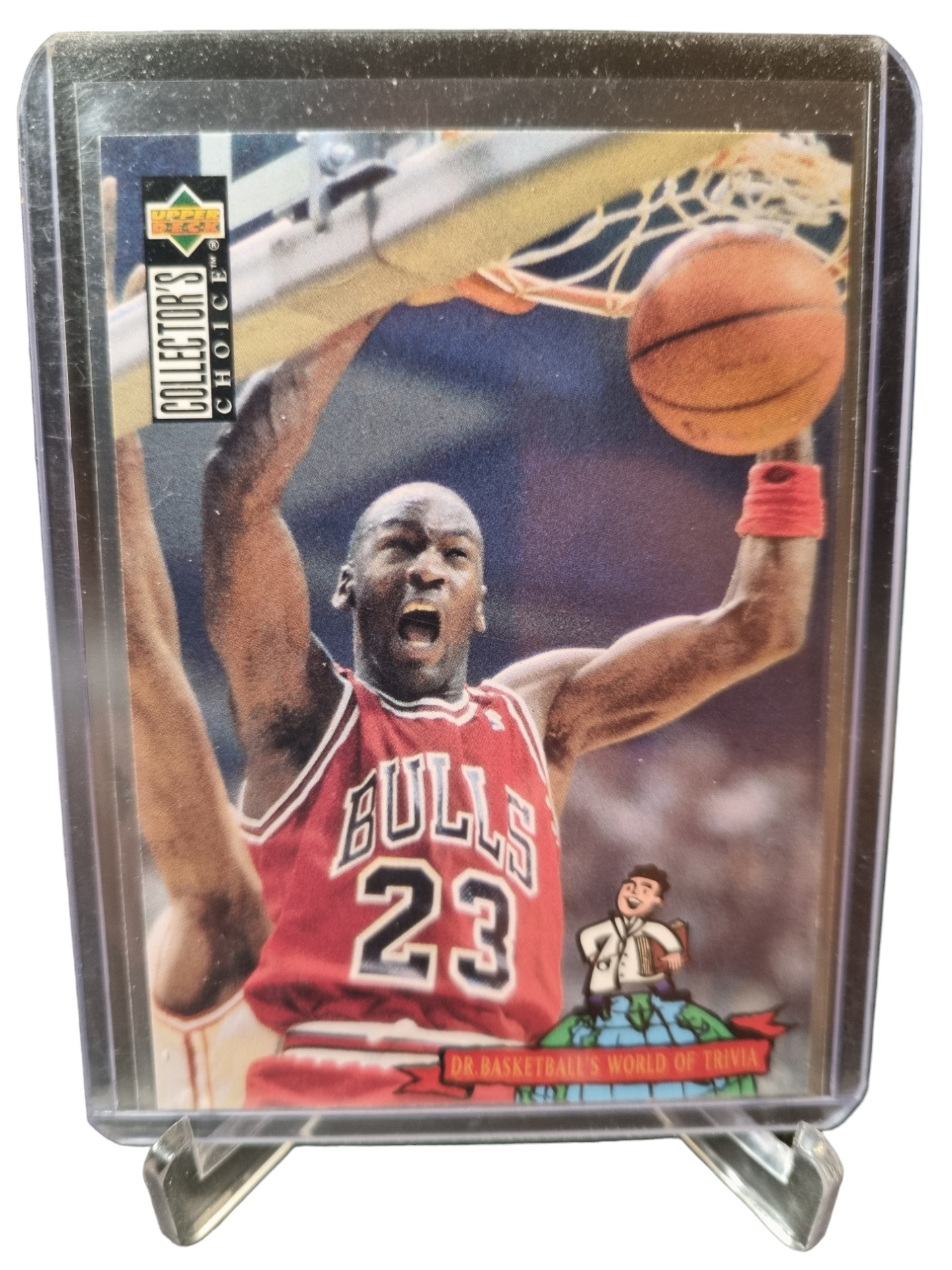 1994 Upper Deck #402 Michael Jordan DR. Basketballs World Of Trivia