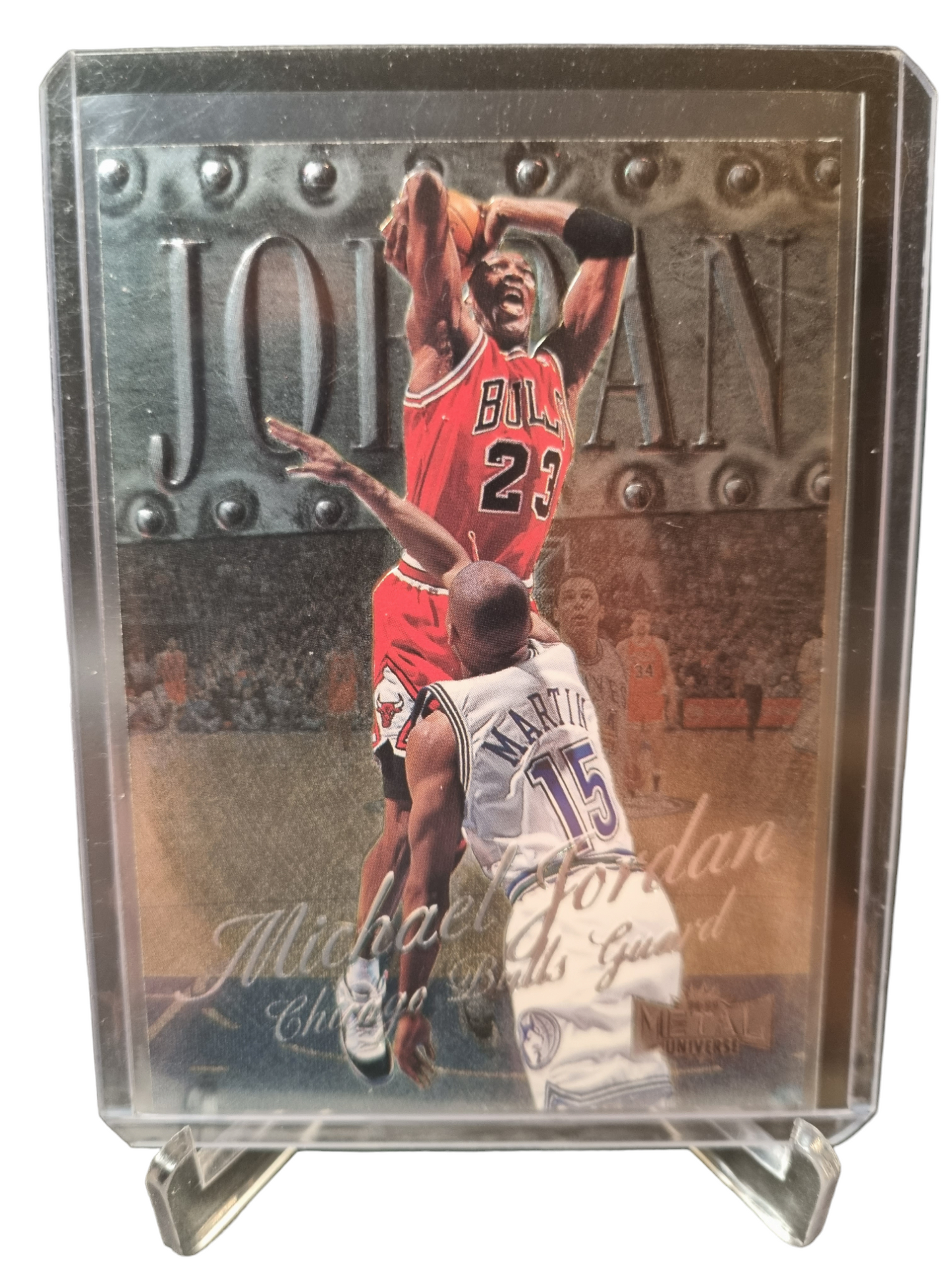 1998 Sky Box #1 Michael Jordan Metal Universe