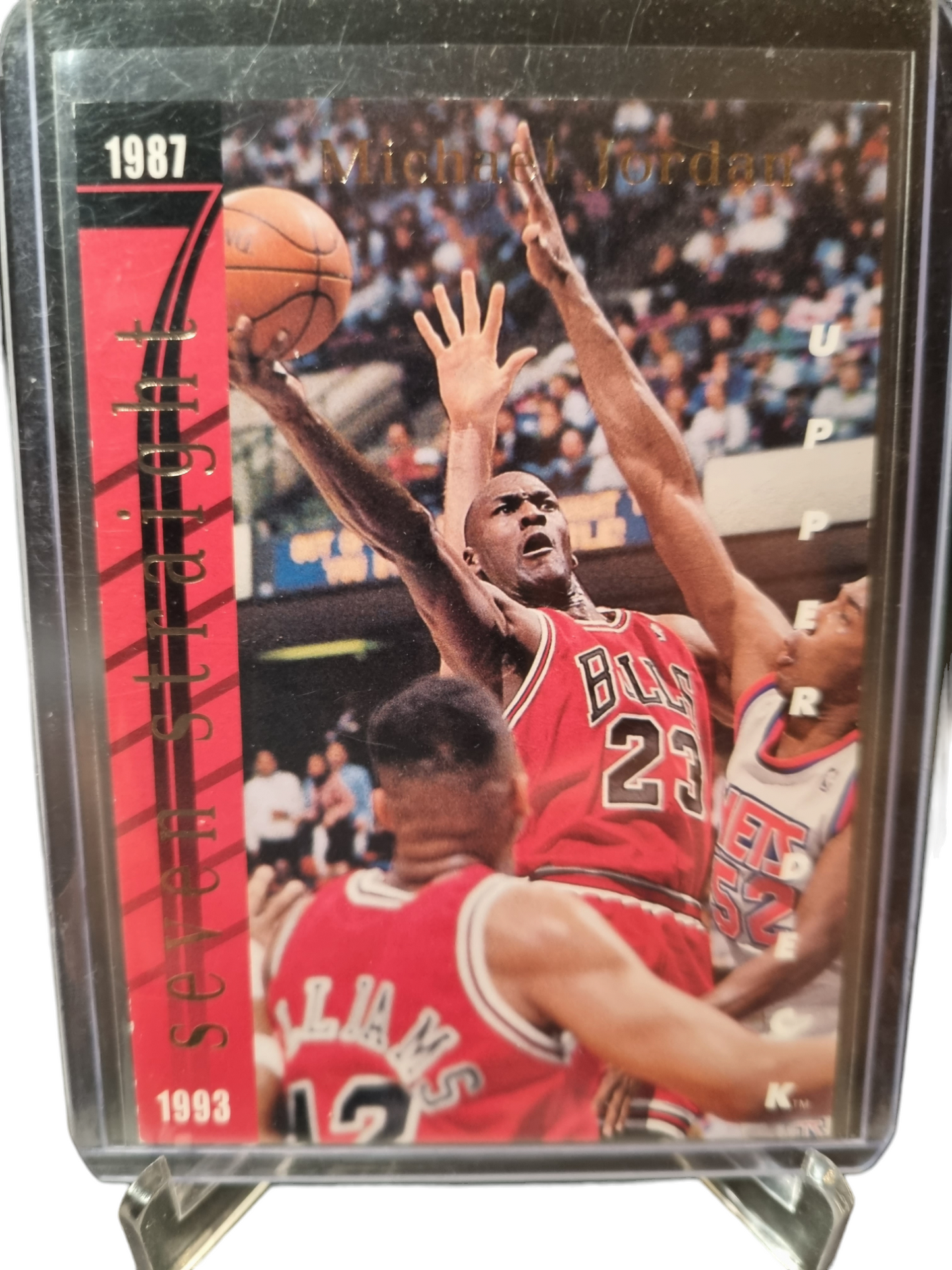 1993 Upper Deck #SP3 Michael Jordan/Wilt Chamberlin Scoring Titles Insert