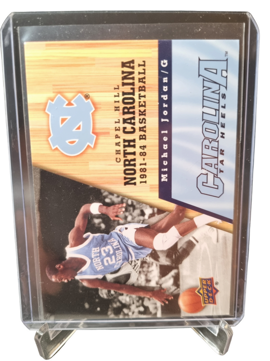 2001 Upper Deck #43 Michael Jordan North Carolina 1981-84