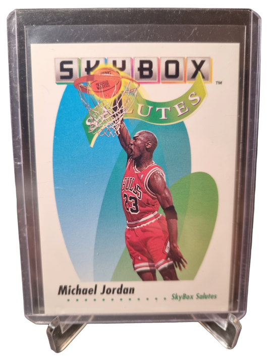 1992 Sky Box #572 Michael Jordan Sky Box Salutes