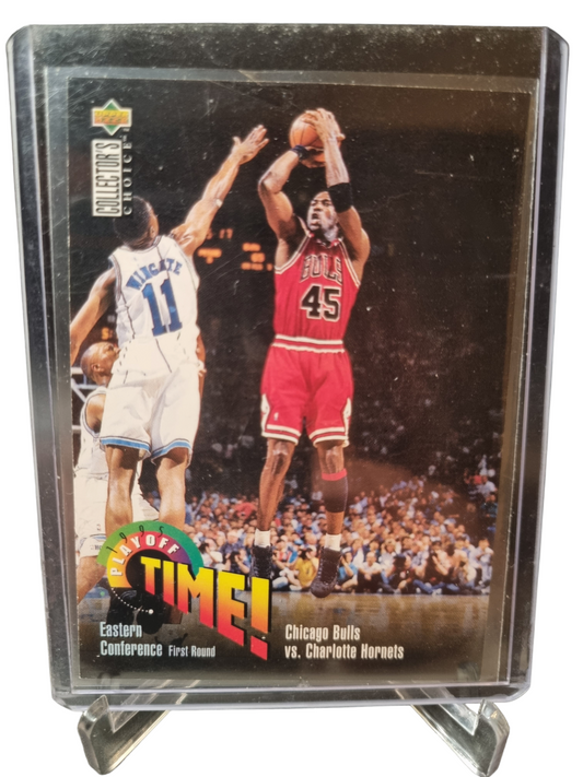 1995 Upper Deck #353 Michael Jordan Play Off Time