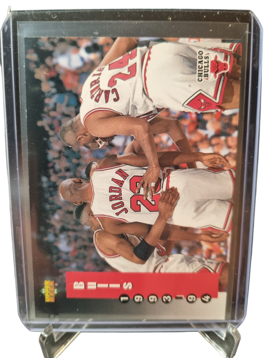 1993-94 Upper Deck #213 Michael Jordan Bulls Schedule