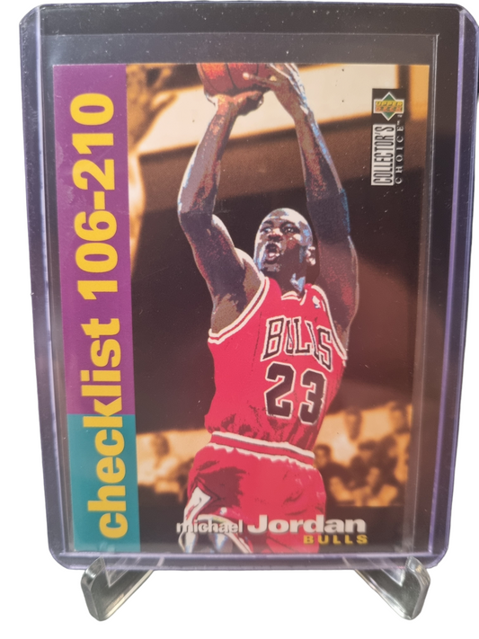 1995 Upper Deck #210 Michael Jordan Checklist