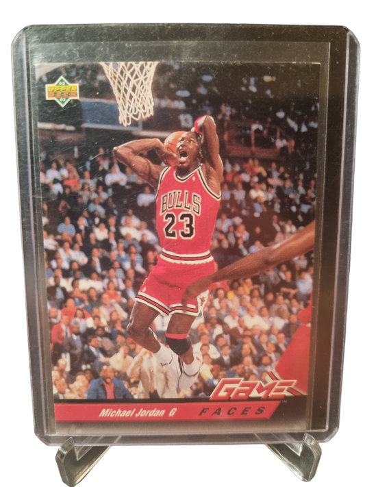 1993 Upper Deck #488 Michael Jordan Game Faces