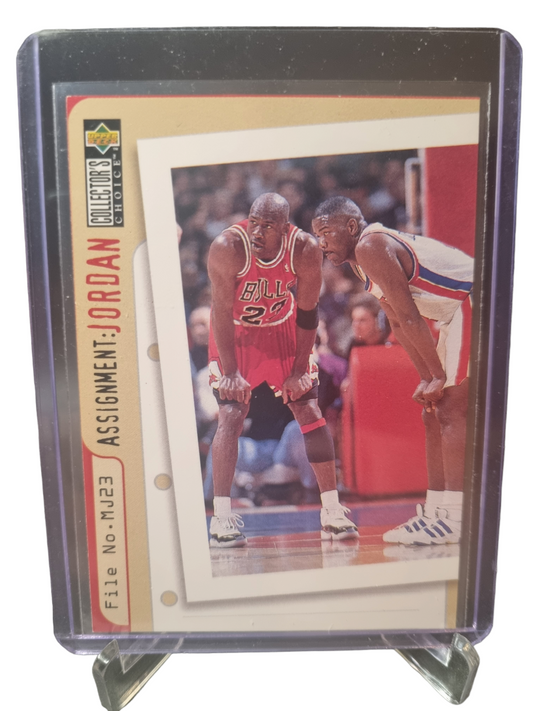 1996 Upper Deck #363 Michael Jordan Assignment Jordan