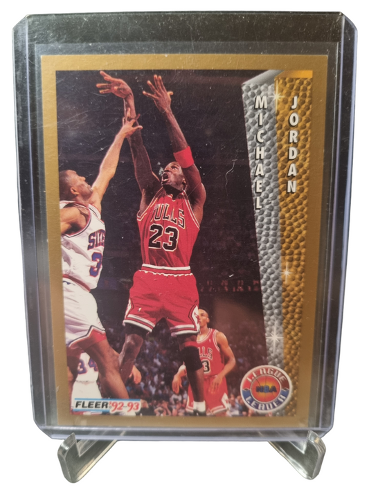1992-93 Fleer #238 Michael Jordan Scoring Leader