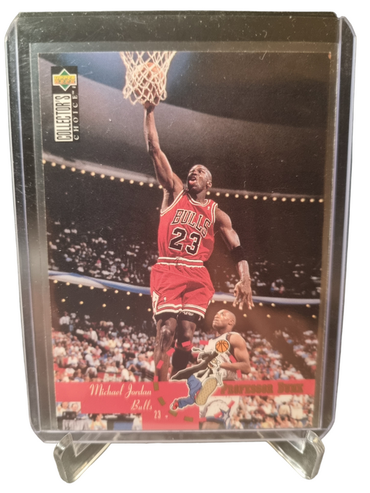 1995 Upper Deck #195 Michael Jordan Professor Dunk