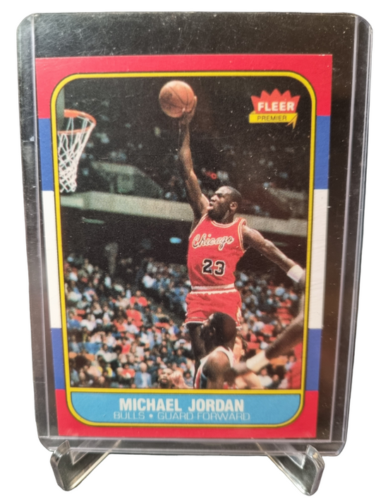 1986 Fleer #57 Michael Jordan Rookie Card Reprint