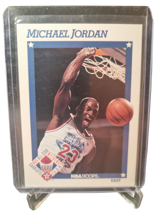 1991 Hoops #253 Michael Jordan All-Star Weekend