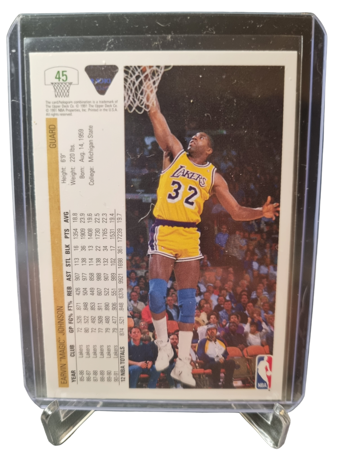 1991 Upper Deck #45 Magic Johnson