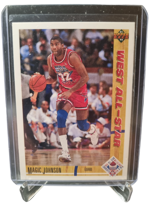1991 Upper Deck #57 Magic Johnson All-Star